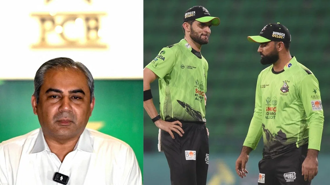 Fakhar Zaman was suspended for two PSL matches by PCB [Source: AFP]
