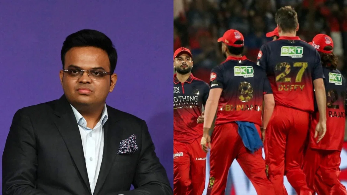 RCB and Jay Shah - (Source: AFP)