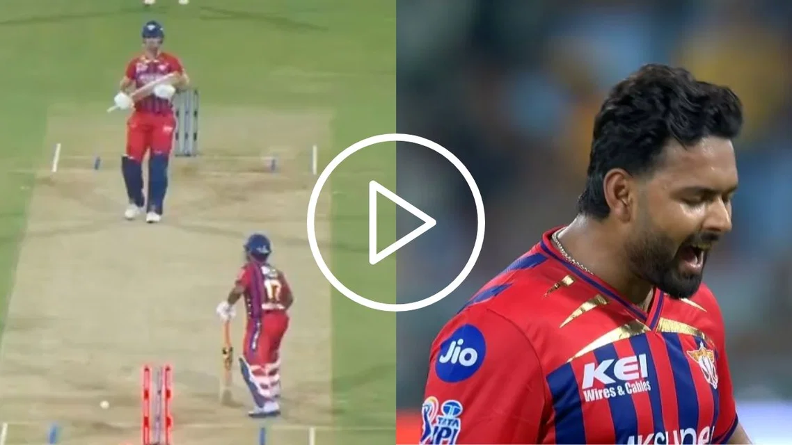 Rishabh Pant Furious With Himself - (Source: ScreenGrab/Hotstar)