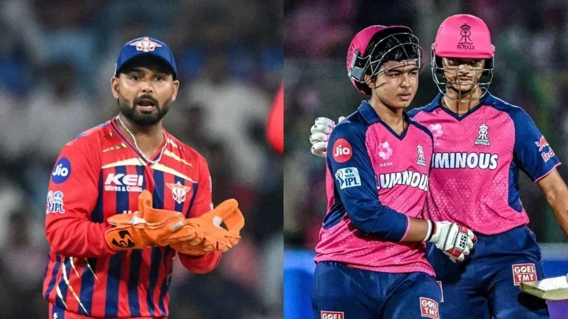 Rishabh Pant and Vaibhav Sooryavanshi [Source: AFP]