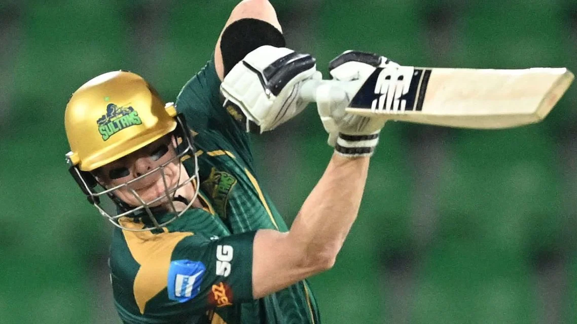 Steve Smith for Multan Sultans. [Source - AFP]