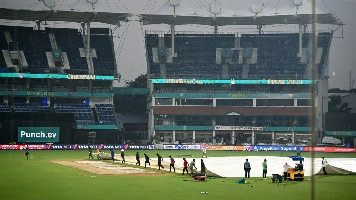 MA Chidambaram Stadium weather and pitch report [Source: AFP]

