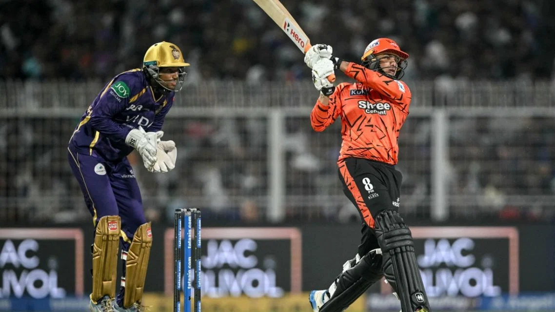 Abhishek Sharma joins Rohit in elusive six-hitting feat [Source: AFP]
