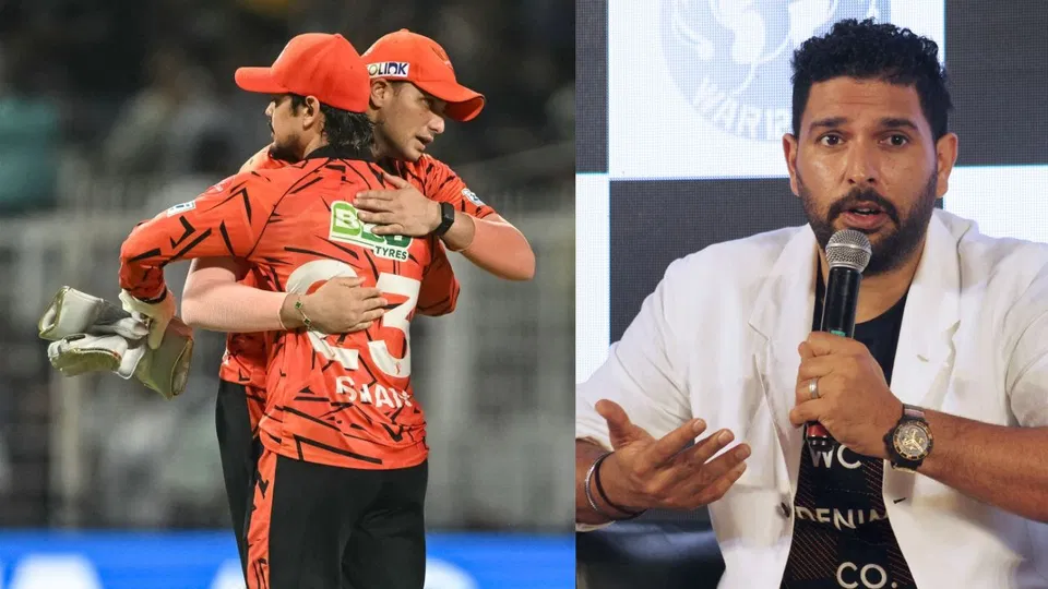 युवराज सिंह ने एसआरएच प्रबंधन पर जमकर निशाना साधा। क्रेडिट - एएफपी