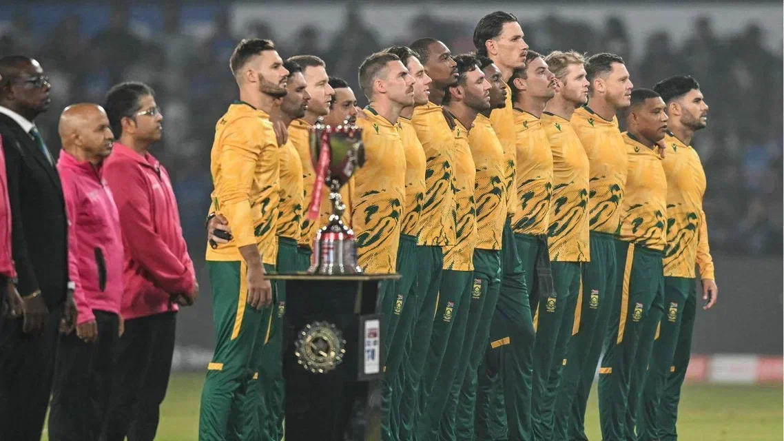 South African Team (Source: AFP)