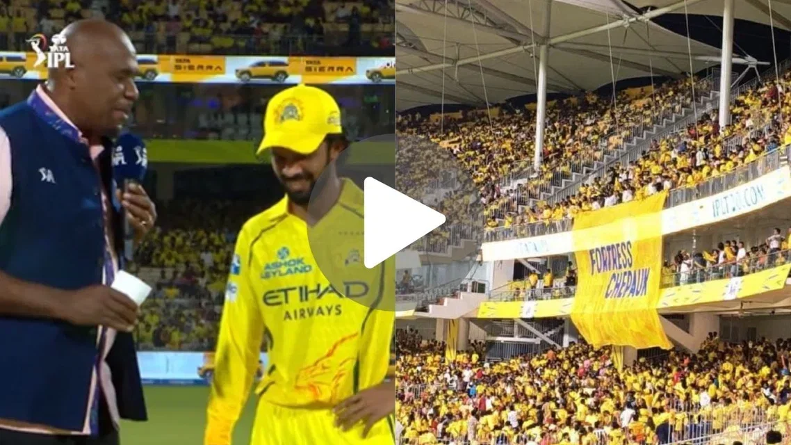 CSK fans go berserk as hosts bat first [Source: Screengrab- Star Sports]