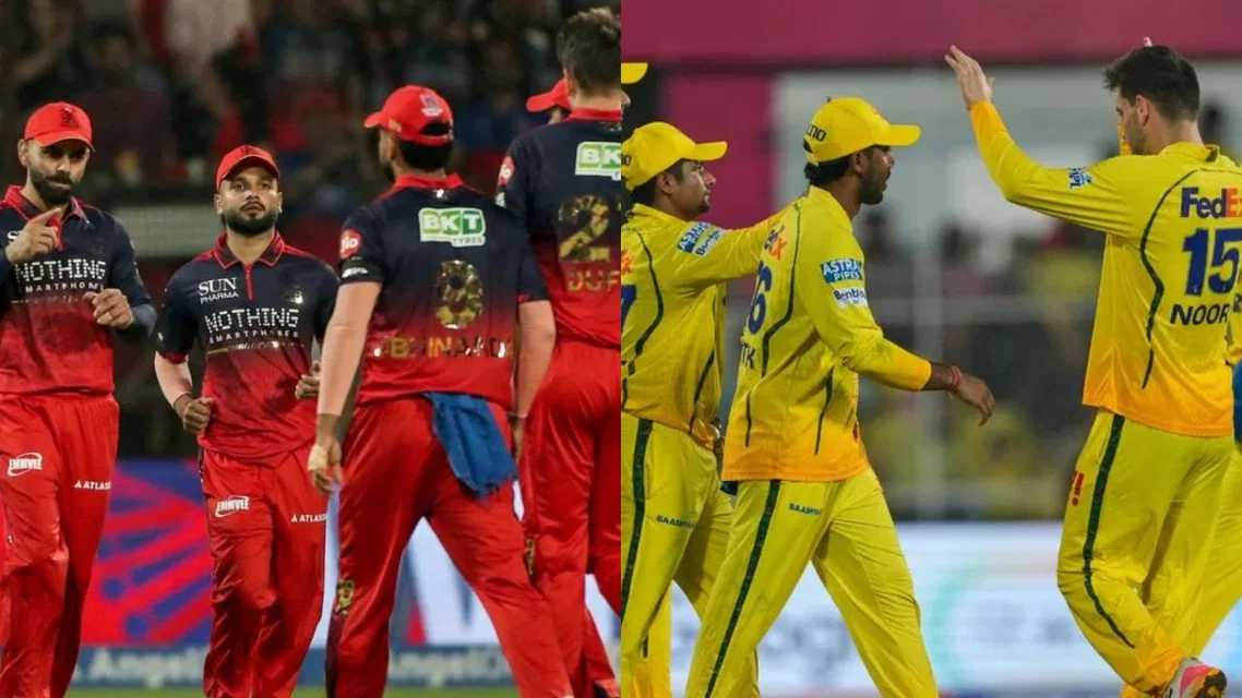 RCB vs CSK (Source: AFP and AP)