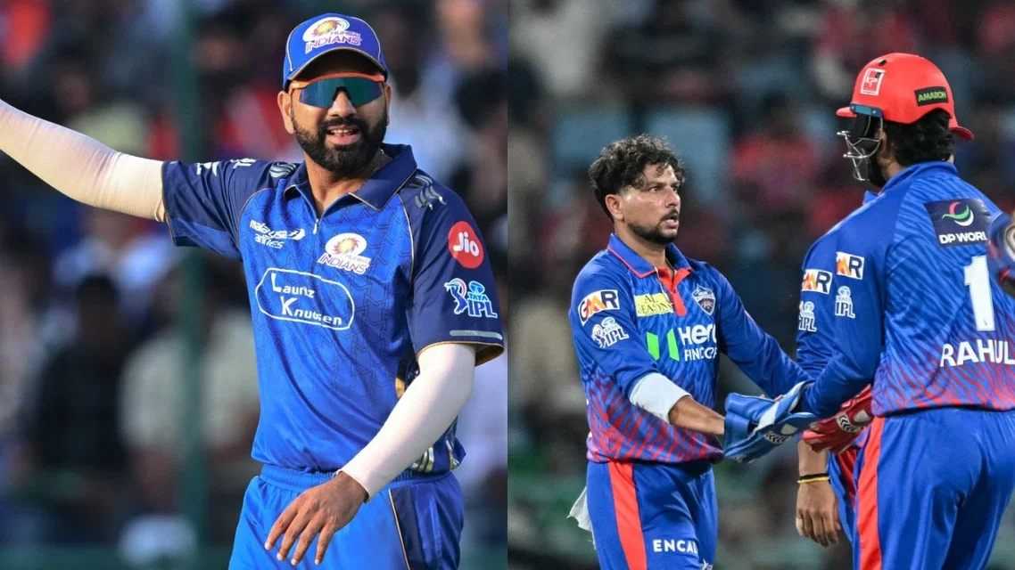 Rohit Sharma and Kuldeep Yadav - (Source: AFP)