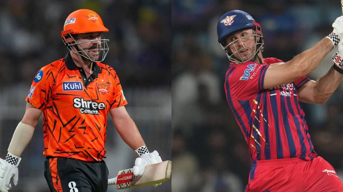 Travis Head Mitchell Marsh. [Source - AP]