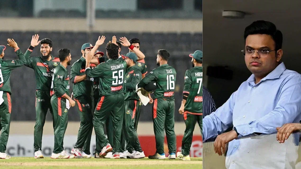 Bangladesh Cricket Team and Jay Shah (Source: AFP)