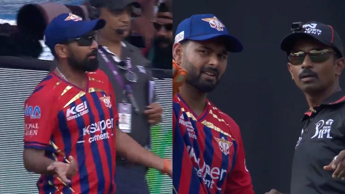 Rishabh Pant and Mohammed Shami [Source: X.com]
