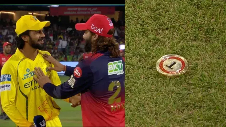 सीएसके बनाम आरसीबी टॉस - (स्रोत: स्क्रीनशॉट/हॉटस्टार)