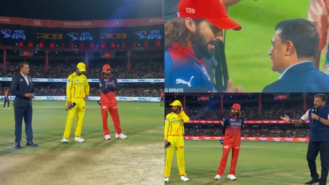 Ruturaj Gaikwad Rajat Patidar Fight. Image Credits: Jiostar