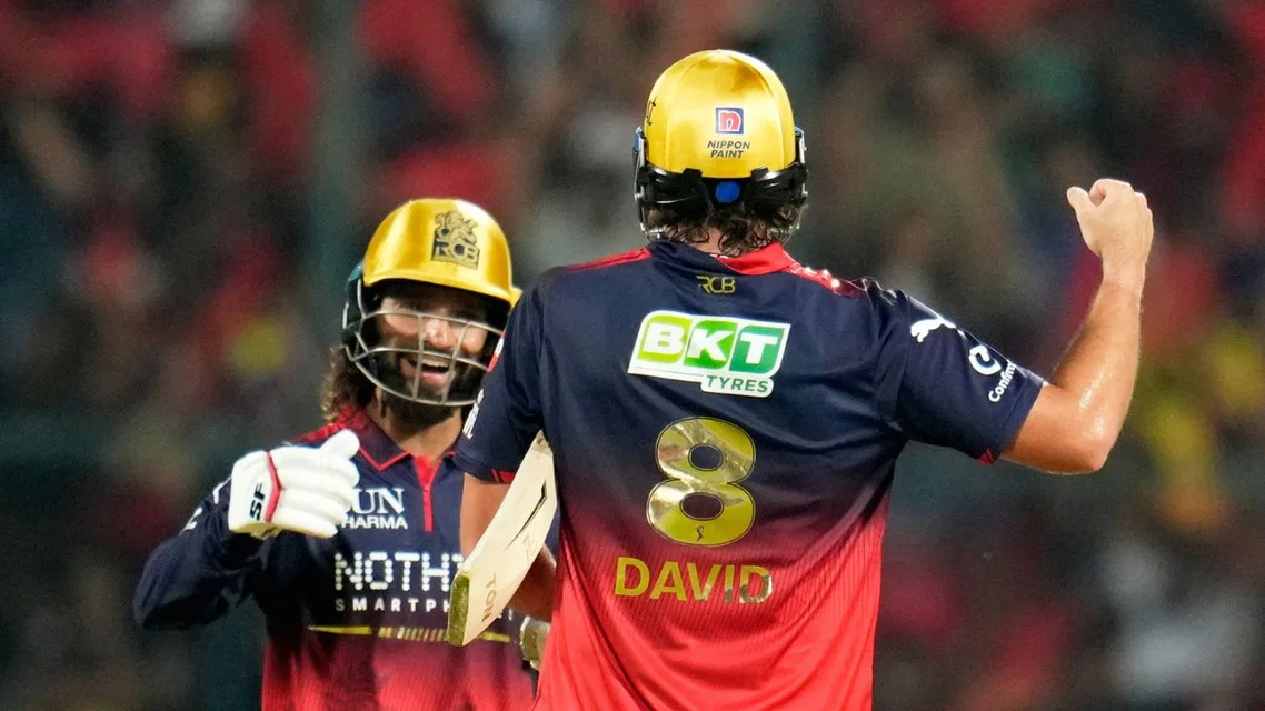 Tim David and Rajat Patidar - (Source: AP)