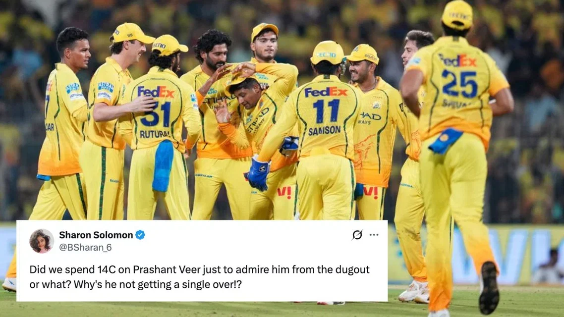 &nbsp;CSK Fans Slam Ruturaj Gaikwad [Source: AFP]