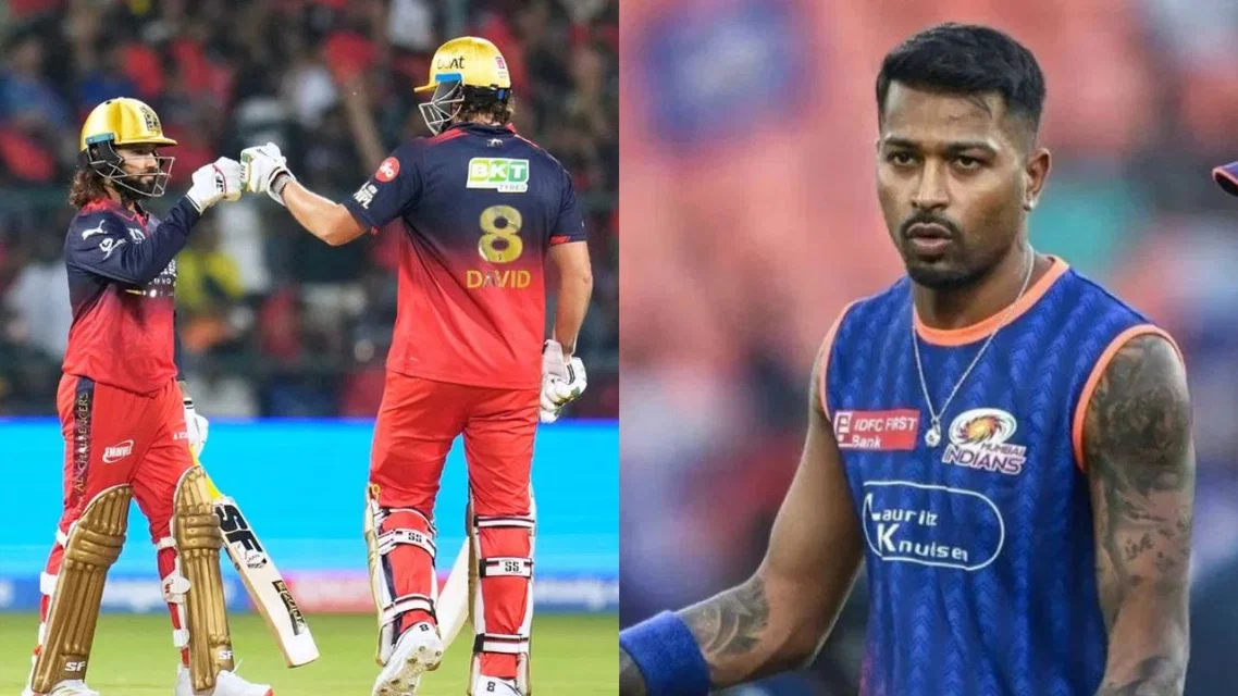 RCB and Hardik Pandya [Source: AP, AFP]