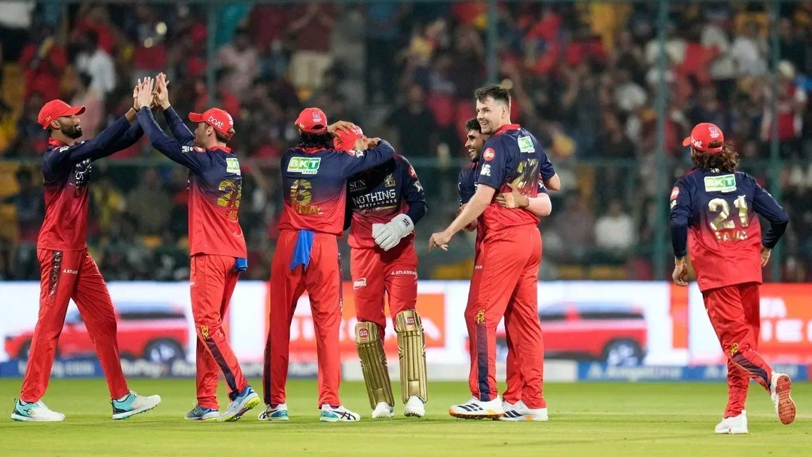 RCB defeated CSK in IPL 2026 [Source: AP]