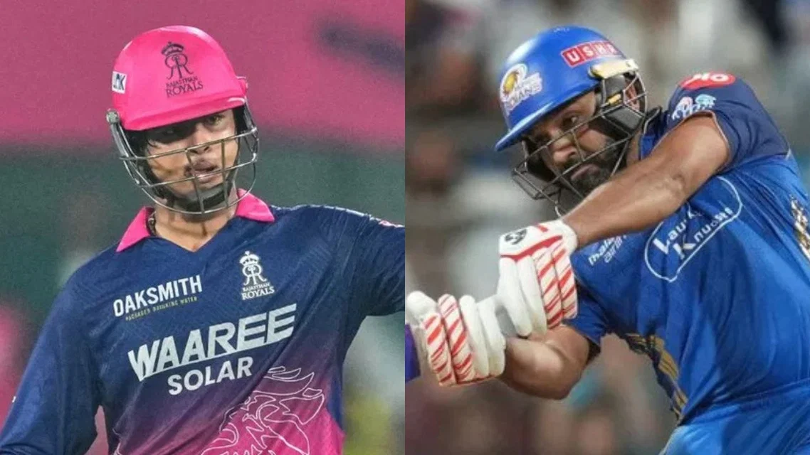 Rajasthan Royals vs Mumbai Indians Match 13. [Source - AP]