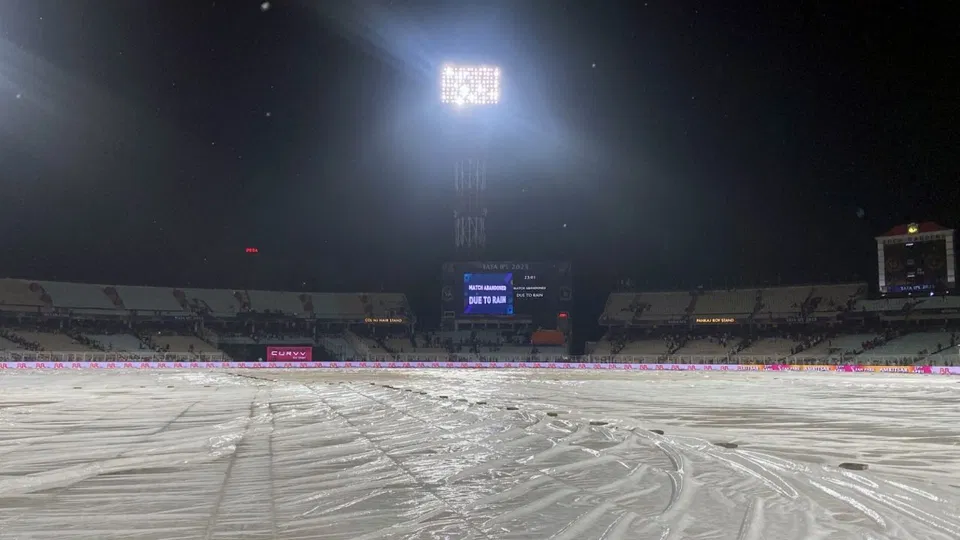 KKR बनाम PBKS मैच हुआ रद्द [AFP]
