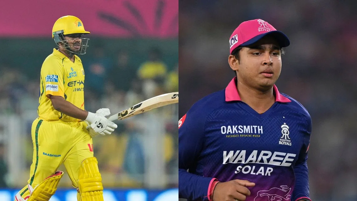 Ayush Mhatre and Vaibhav Suryavanshi - (Source: AFP)