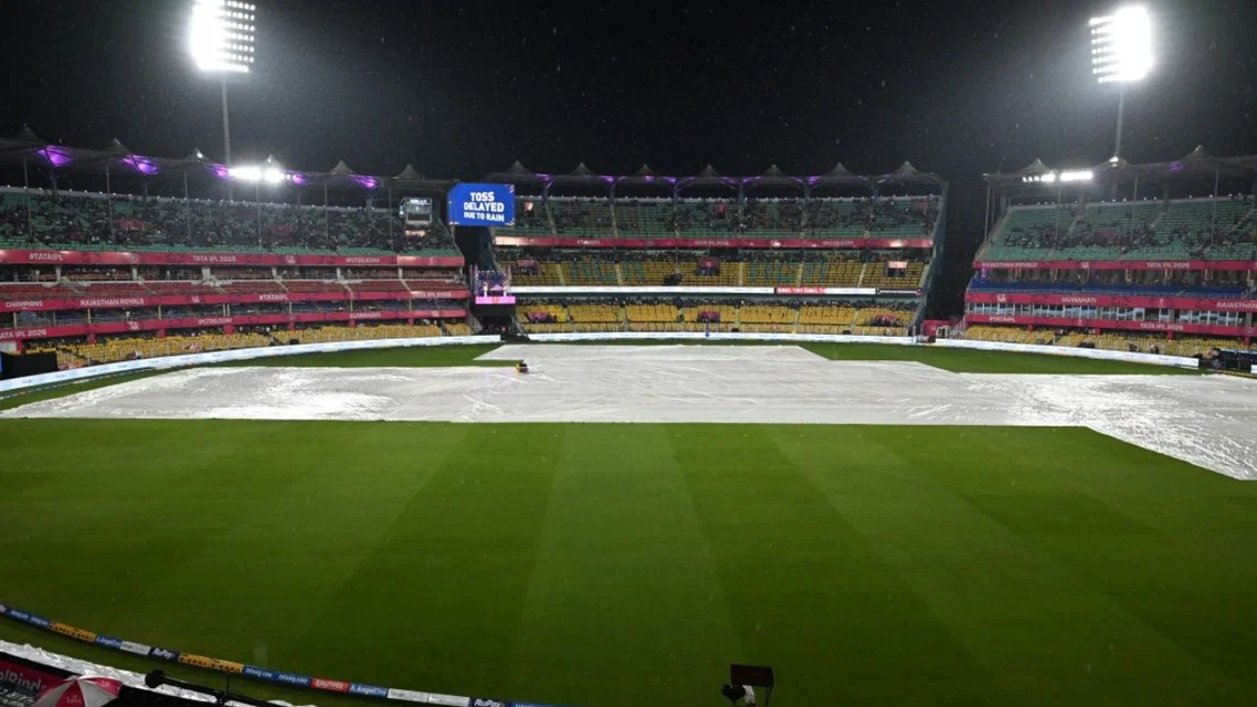 Barsapara Stadium, Guwahati - (Source: AFP)