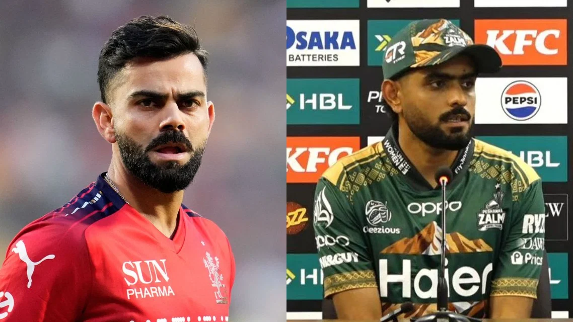 Virat Kohli and Babar Azam [Source: AP and PCB]