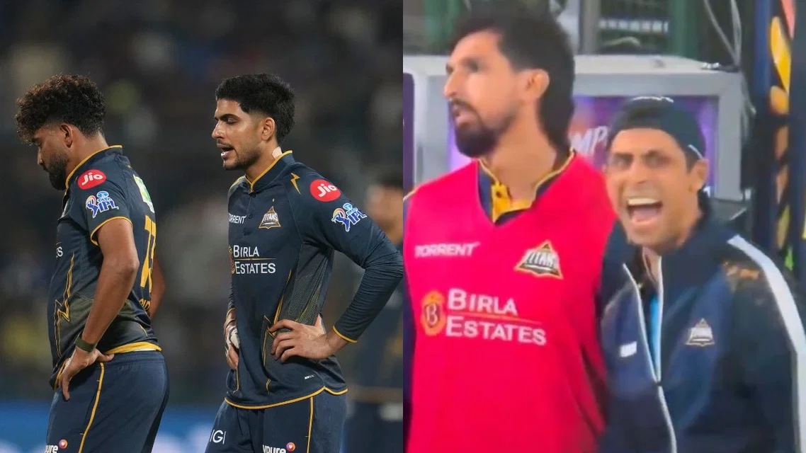 Shubman Gill Ashish Nehra. Image Credits: AP/X