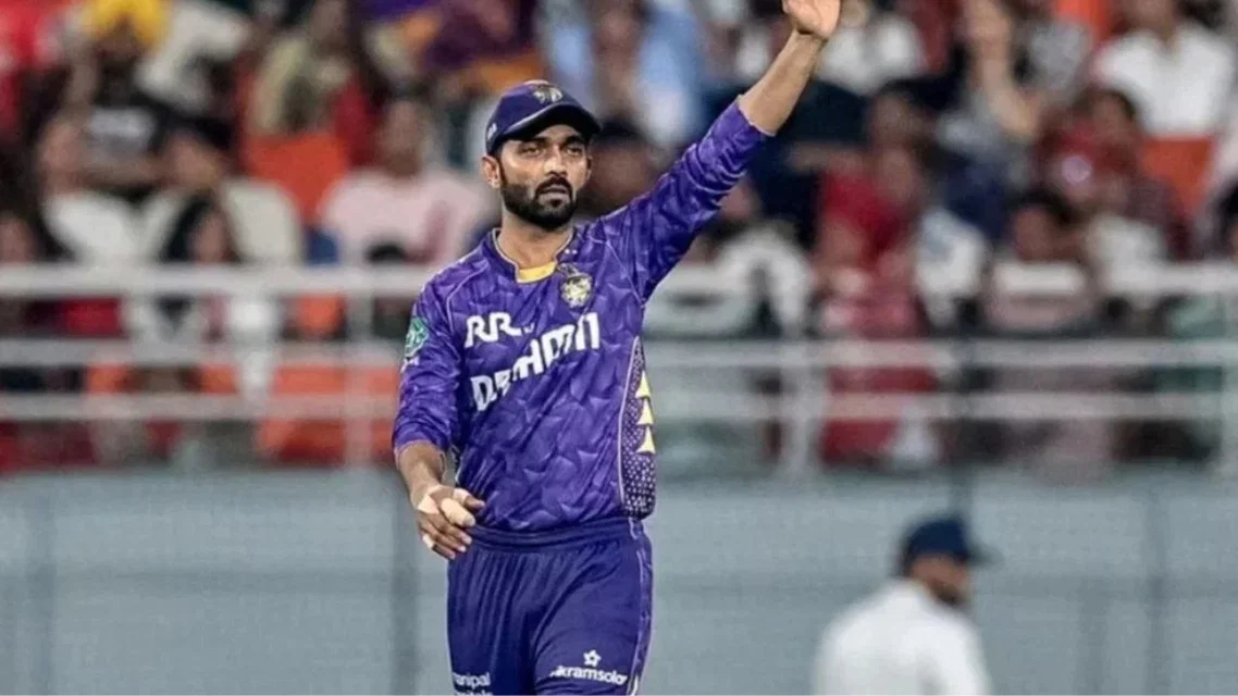 Ajinkya Rahane for KKR in IPL 2026 [Source: AFP]