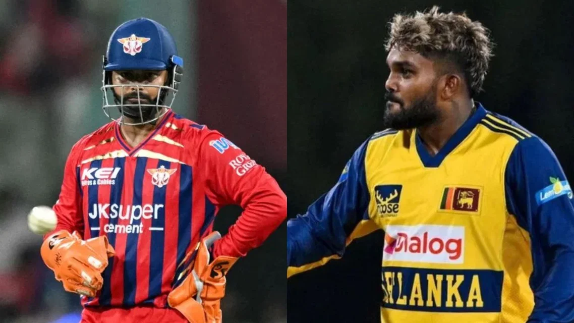 Rishabh Pant and Wanindu Hasaranga [Source: AFP]