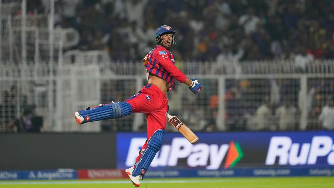 Mukul Choudhary in action [Source: AP]