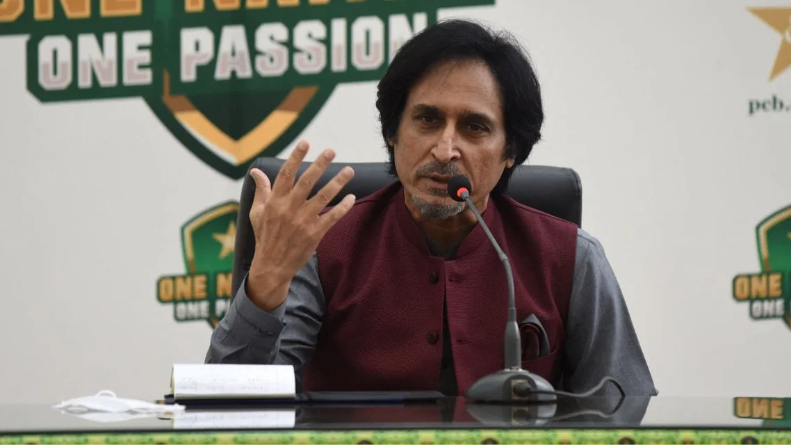 Ramiz Raja pulls poor joke on Pakistan cricketer [Source: AFP]