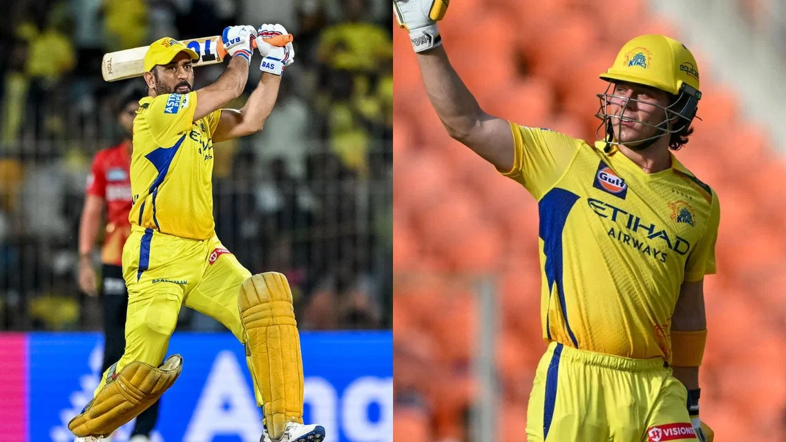 Will MS Dhoni, Dewald Brevis Play CSK vs DC Match? (Source: AFP)
