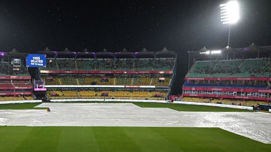 Guwahati Stadium Update - (Source: AFP)