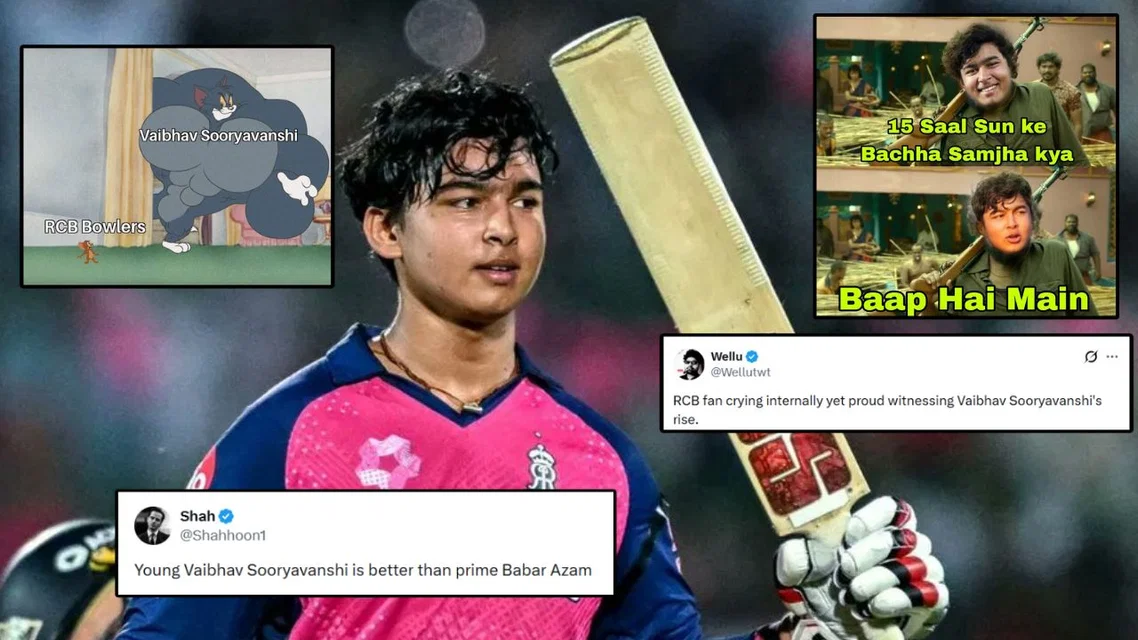 Vaibhav Sooryavanshi gets praise online [Source: X]