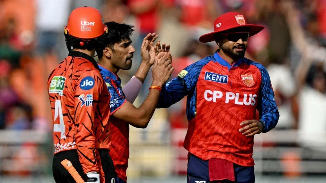 Punjab Kings seen with black armbands in IPL 2026 [Source: AFP Photos]