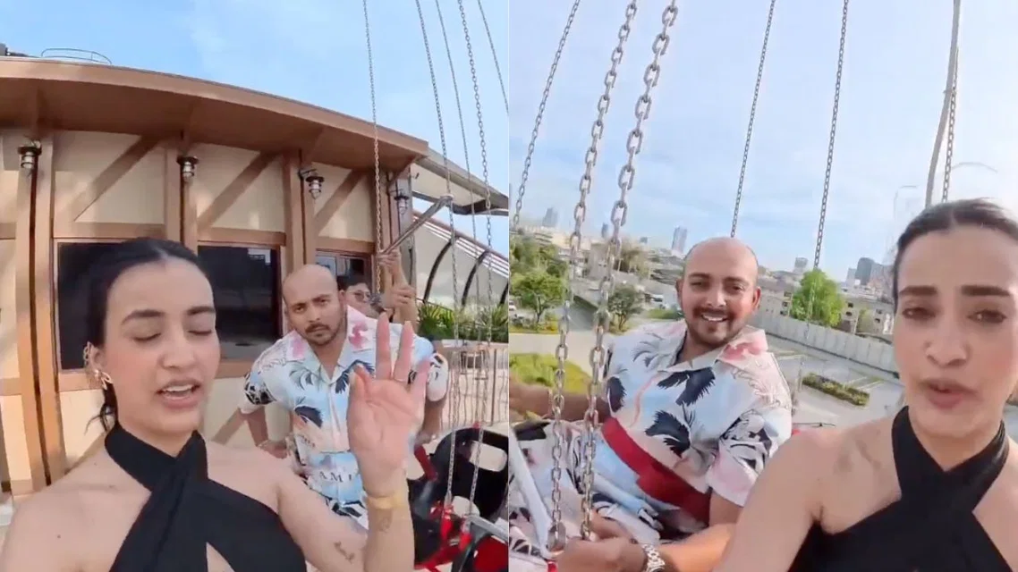 Prithvi Shaw and his fiance - (Source: ScreenGrab/X.com)