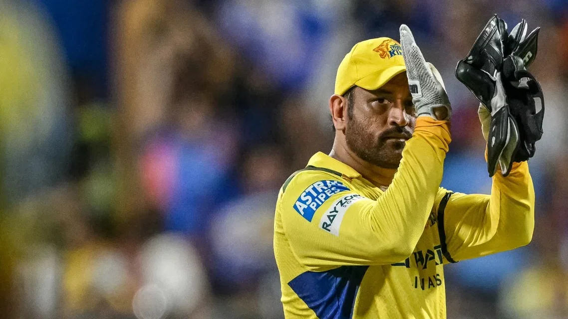 Ruturaj Gaikwad provides update on MS Dhoni (Source: AFP Photos)