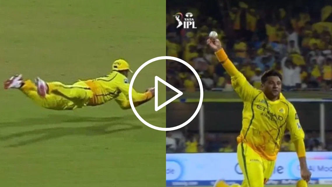 Sarfaraz Khan's Catch - (Source: ScreenGrab/Hotstar)