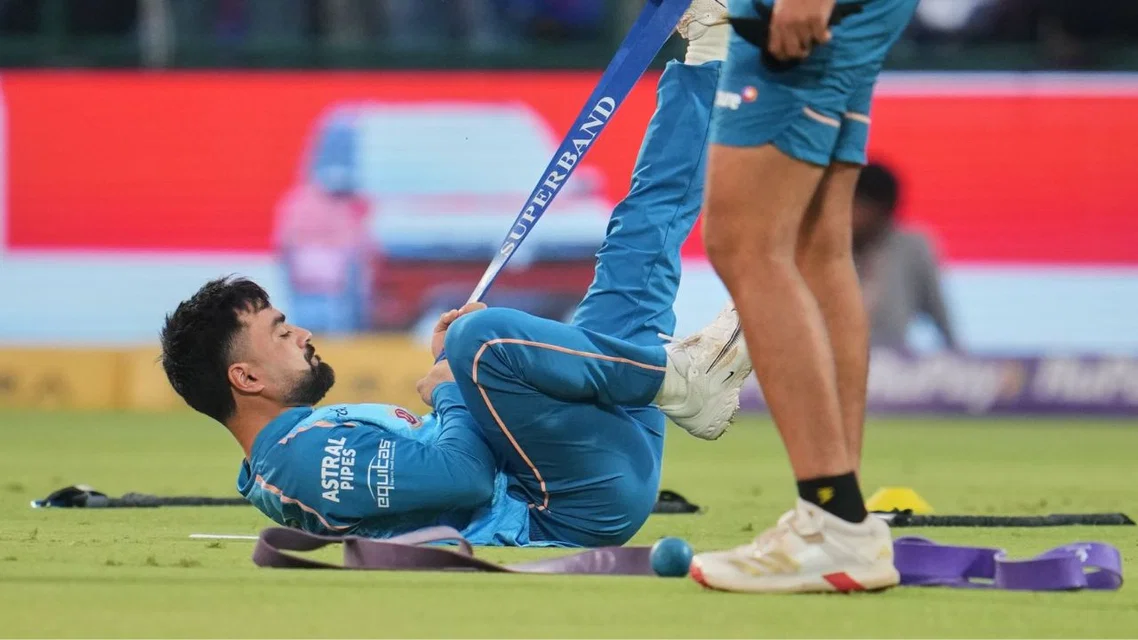 Rashid Khan Test future questioned [Source: AP]