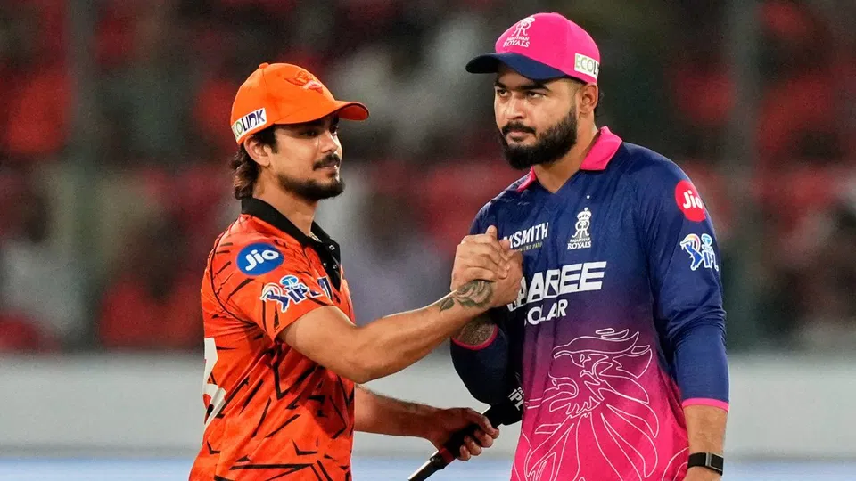 SRH vs RR Toss news