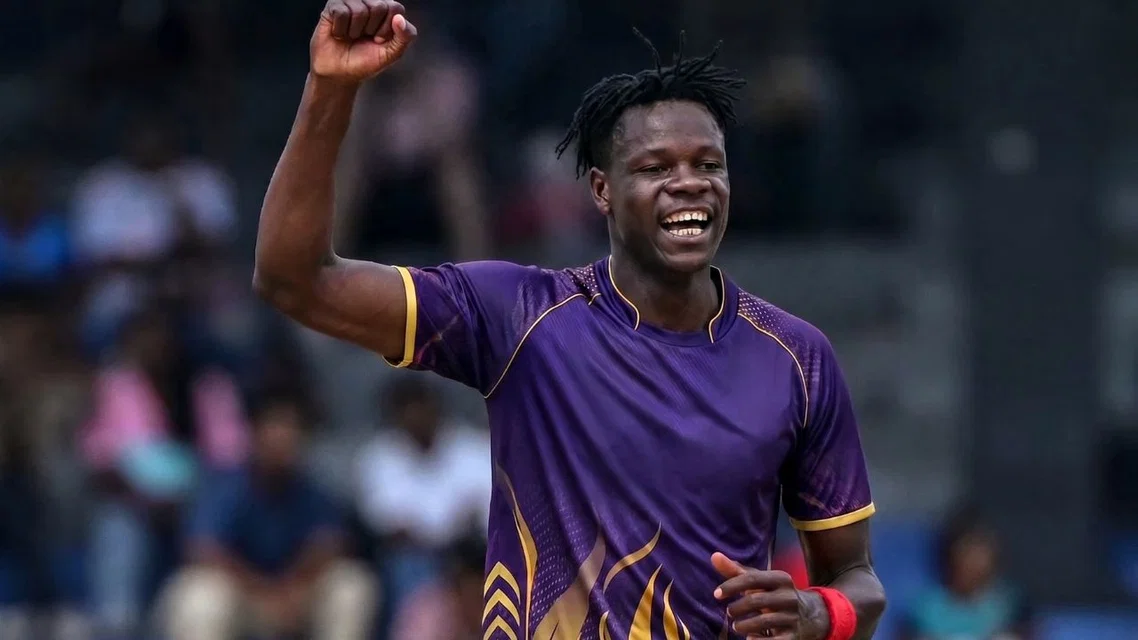 Blessing Muzarabani plays for KKR in IPL 2026 (Image: Crex)