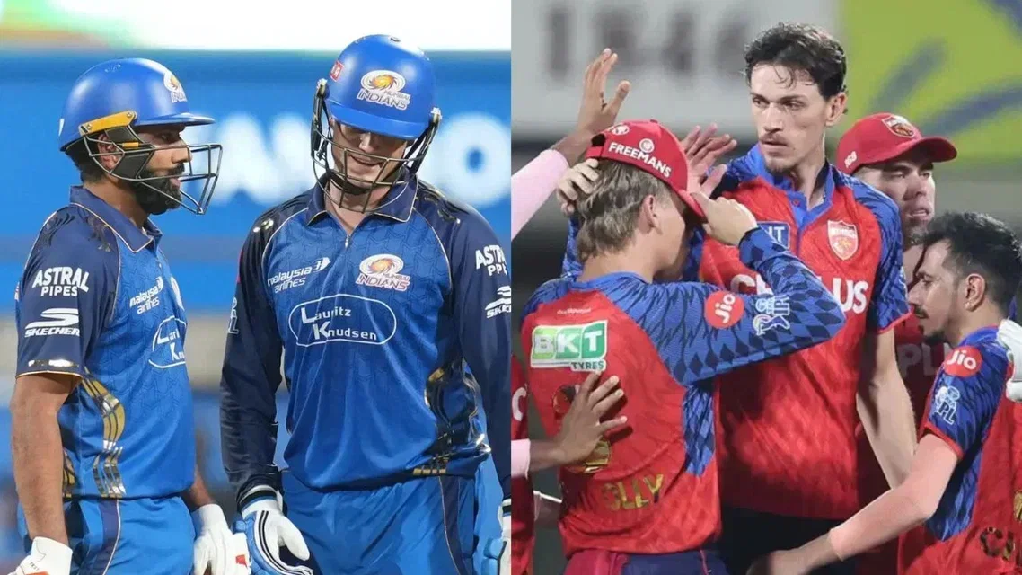 Mumbai Indians Punjab Kings. [Source - AP]