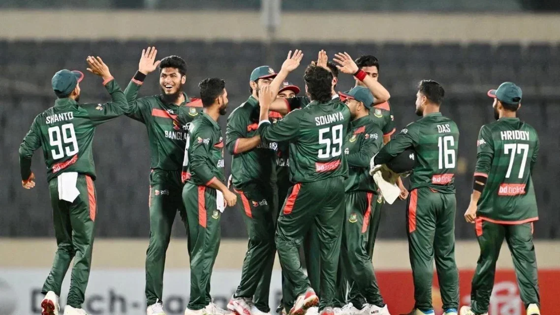Bangladesh cricket team [Source: AFP]