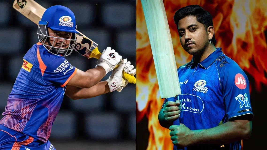 Mayank Rawat makes IPL debut for MI (Source: mayankrawat03/Instagram & mipaltan/X)