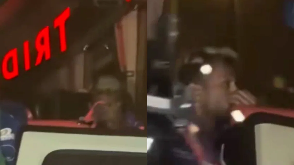 Hardik Pandya after Mumbai Indians defeat [Source: screengrab]