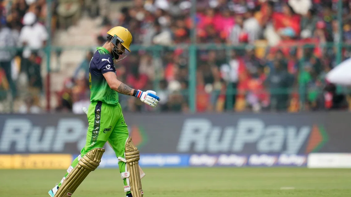 Virat Kohli's IPL record in Green Jersey [Source: AP]
