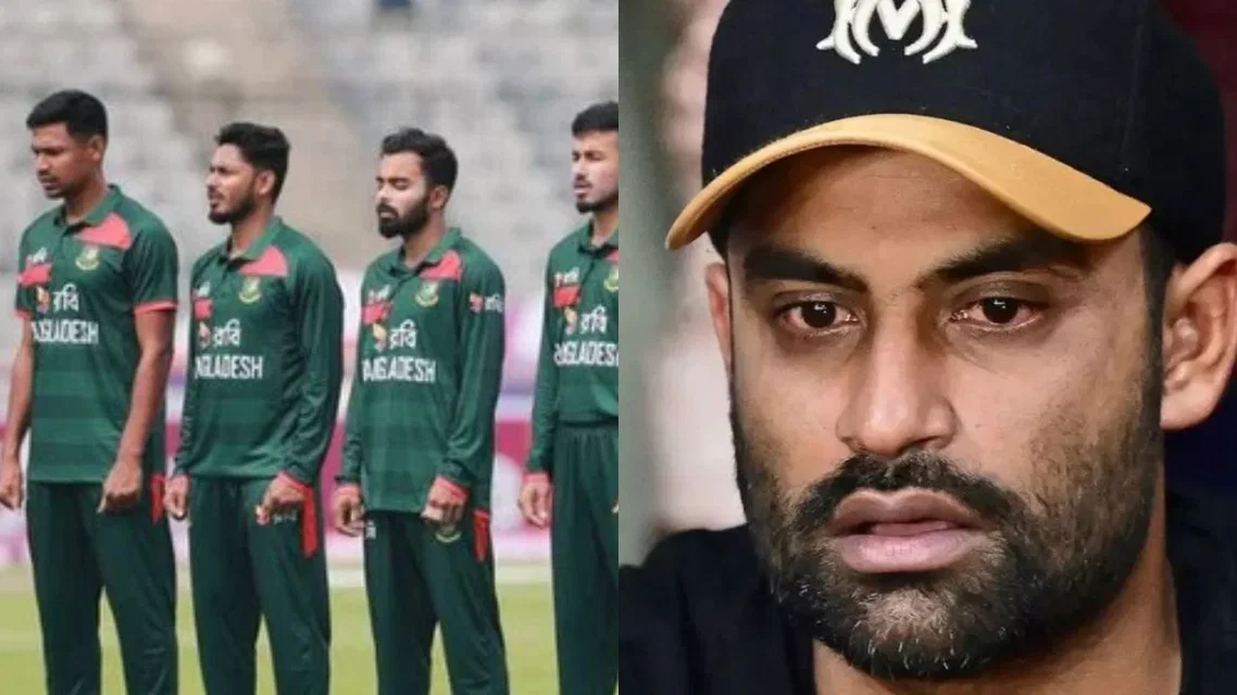 Bangladesh cricket team and Tamim Iqbal [Source: AFP]
