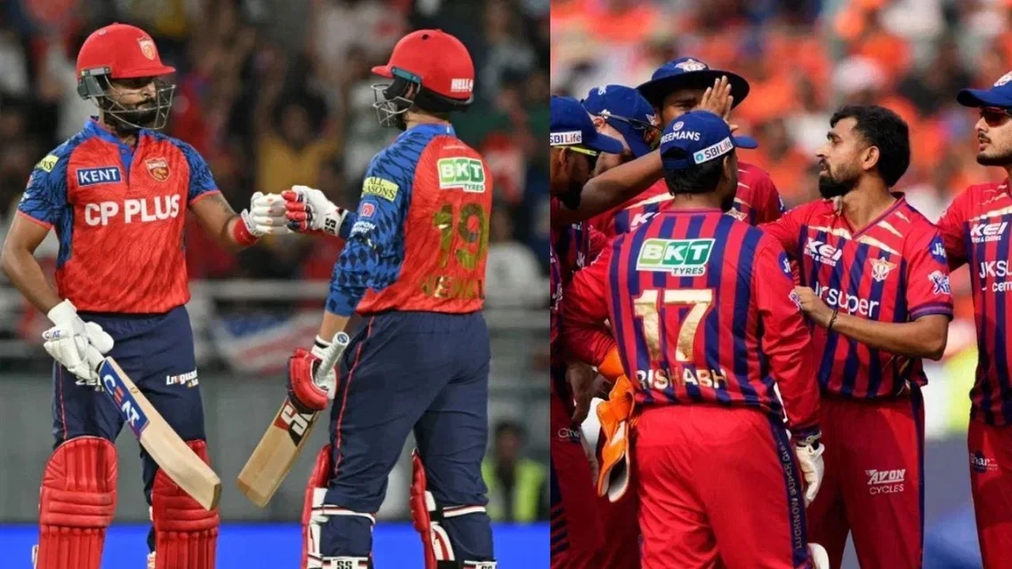 PBKS vs LSG Head To Head Records (Source: AFP)