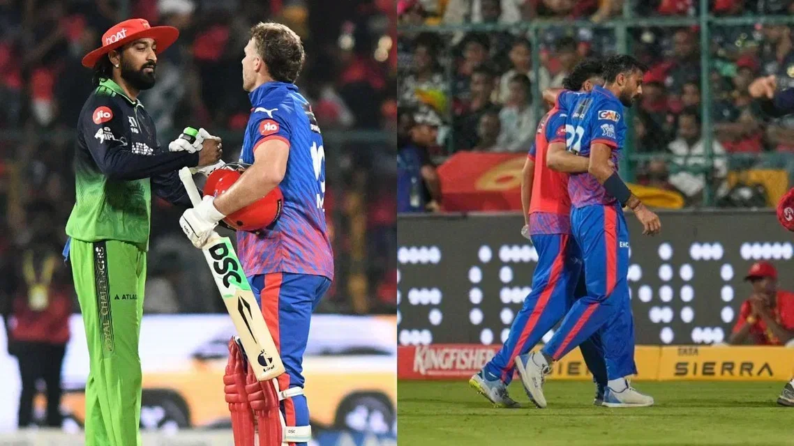 Krunal Pandya, David Miller and Axar Patel [Source: AFP]