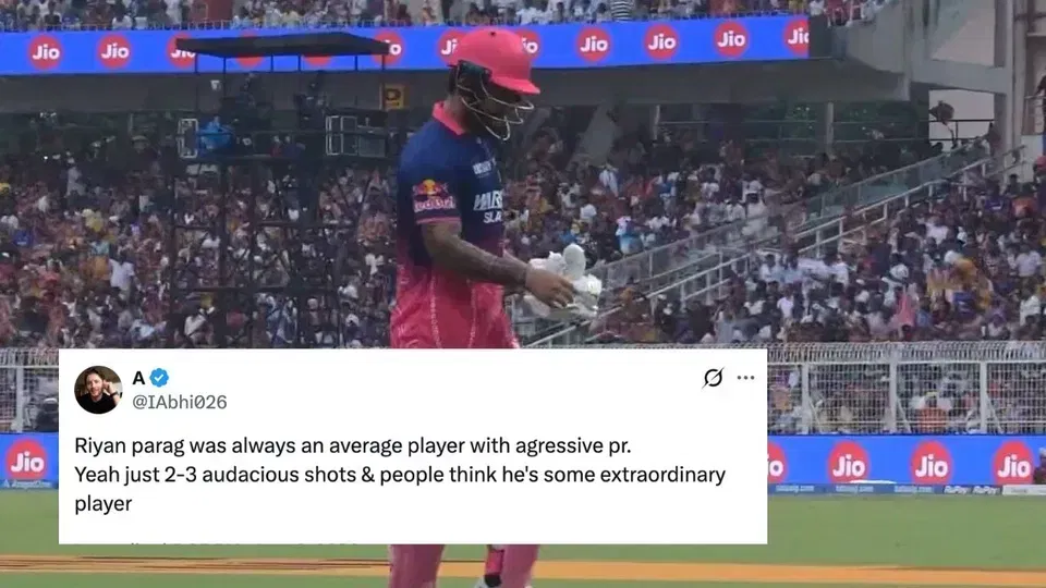 रियान पराग [ जियोहोस्टार, एक्स]